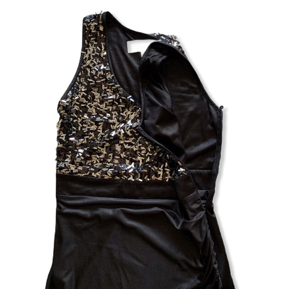 Badgley Mischka Mark And James LBD Cocktail Formal Party Bling Badgley - Picture 6 of 12